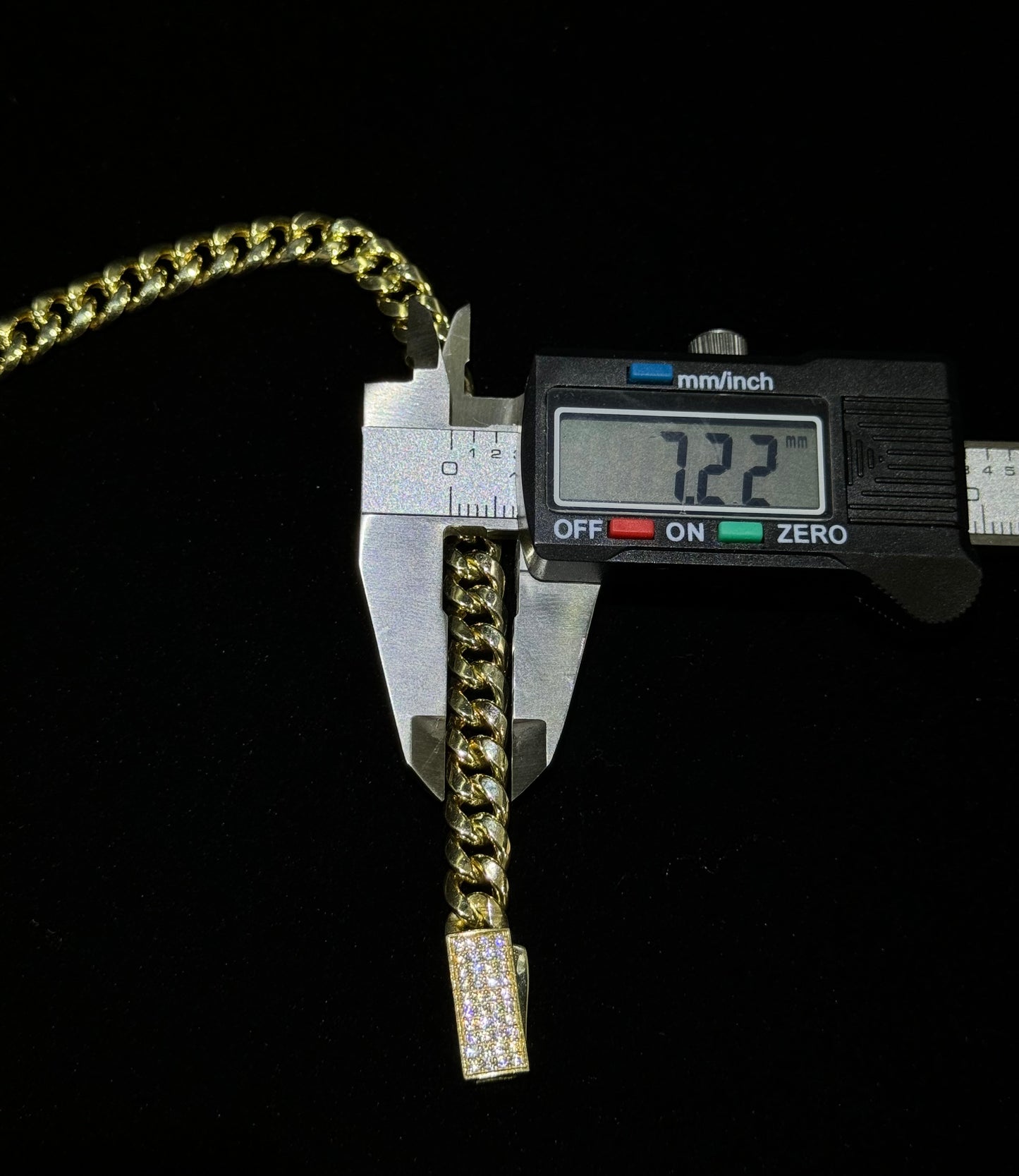 14k Gold Miami Cuban Link Ankle Bracelet