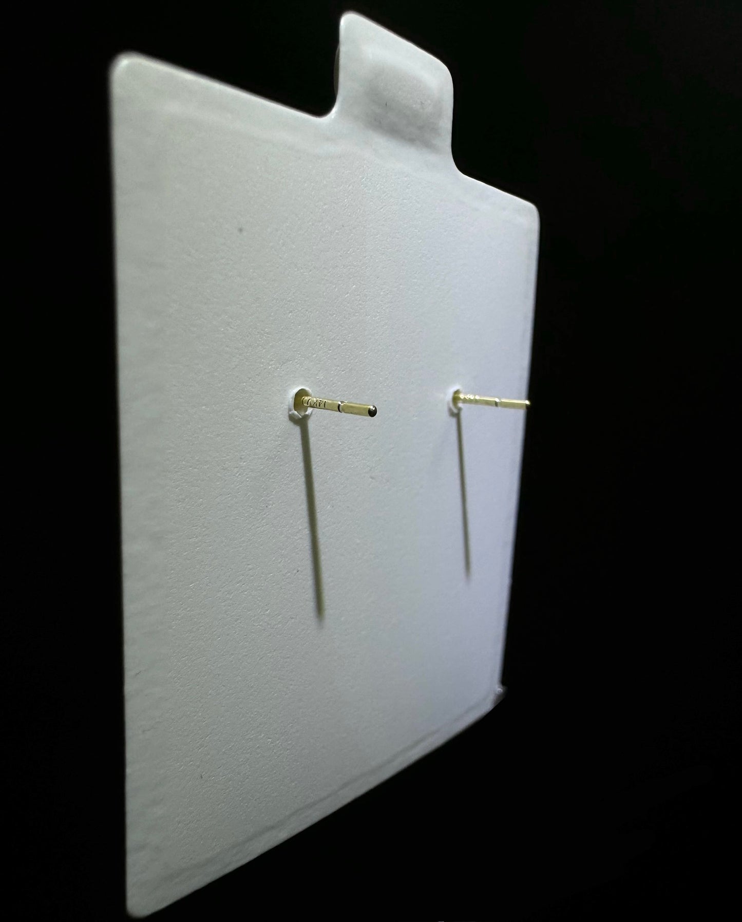 14k Gold Honeycomb Set Earrings